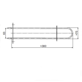 GREJAC ELEKTRICNOG SPORETA ISKRA VENERA 650W 4020